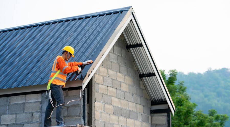 Professional metal roof installation in Morris, NY